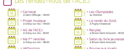Animations locales ACEJ 2017