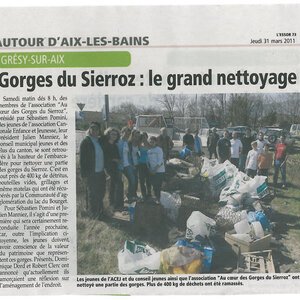 Gorges du Sierroz - Essor
