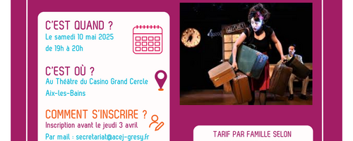 Sortie spectacle 