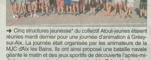 Jeunesse&nbsp;: Animations avec le collectif Atout jeunes