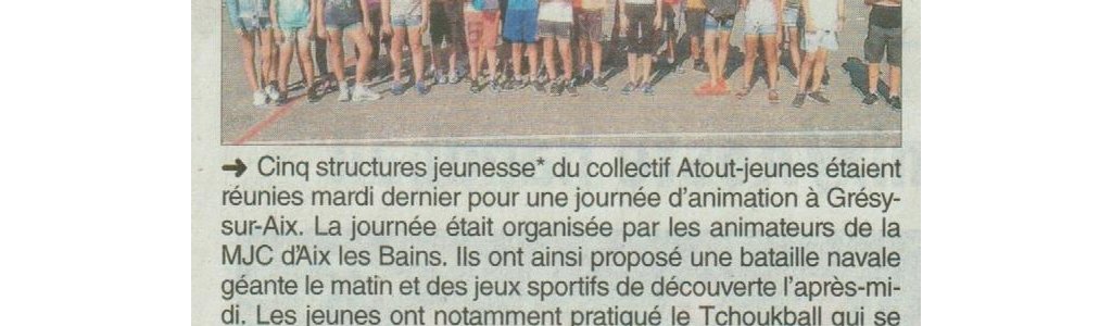 Jeunesse&nbsp;: Animations avec le collectif Atout jeunes