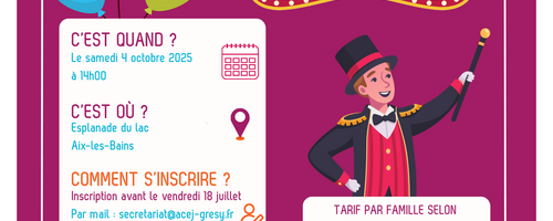 Sortie cirque Arlette Gruss