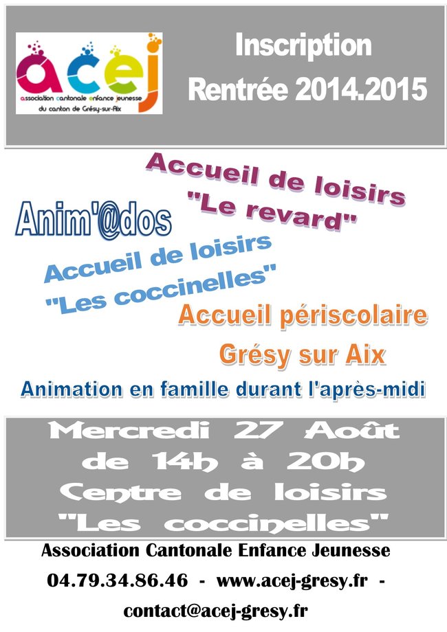 Affiche journée du 27 août 2014